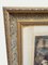 C Fabini, Carrier Chair, Late 19th Century, Watercolor, Framed 4