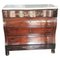 Victorian Mahogany Inlaid Chest of Drawers with White Marble Top 1