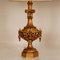 Neoclassical Italian Lamps in Carved Gold Giltwood, Set of 2 9