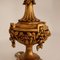 Lampade neoclassiche in legno dorato intagliato, Italia, set di 2, Immagine 6