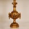 Neoklassizistische Italienische Lampen aus geschnitztem Gold vergoldetem Holz, 2 . Set 10