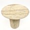 Italian Travertine Side/Center Table, 1980s 2