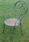 Table et Chaises de Jardin Vintage en Fer Forgé, 1990s, Set de 5 5