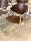 Sedie Calligaris in pelle, anni '90, set di 6, Immagine 3