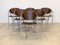 Calligaris Leather Chairs, 1990s, Set of 6, Image 1