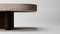 Meco Table in Travertine and Dark Oak by Studio Rig for Collector 2