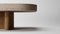 Meco Table in Travertine and Oak by Studio Rig for Collector, Image 2