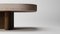 Meco Table in Travertine and Smoked Oak by Studio Rig for Collector 2