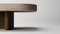 Meco Table in Travertine and Smoked Oak by Studio Rig for Collector, Image 2