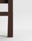 Moderner Raw Stuhl aus Dunkelbraunem Bouclé von Collector 4