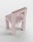 Moderner Raw Stuhl aus rosa Bouclé von Collector 5