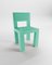 Moderner Raw Stuhl aus Petrolblauem Bouclé von Collector 1