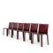 Chaises Cab 412 par Mario Bellini pour Cassina, 1990s, Set de 6 2