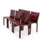 Chaises Cab 412 par Mario Bellini pour Cassina, 1990s, Set de 6 5