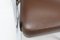 Sillas de comedor de cuero marrón atribuidas a Nienkamper de de Sede, años 80. Juego de 4, Imagen 13