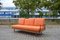 Nussholz Antimott Tagesbett oder Sofa von Wilhelm Knoll, 1960er 2