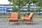 Poltrona Antimott in noce di Walter Knoll per Walter Knoll / Wilhelm Knoll, anni '60, Immagine 1