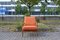 Antimott Nussholz Sessel von Walter Knoll für Walter Knoll / Wilhelm Knoll, 1960er 3