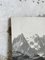 Bergchalet aus Holz, Fotografie auf Holzplatte, 1960er 20