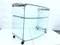 Serving Cart in Glass & Chrome by Galotti & Radice, 1970s 6