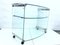 Serving Cart in Glass & Chrome by Galotti & Radice, 1970s, Image 6