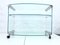 Serving Cart in Glass & Chrome by Galotti & Radice, 1970s 3