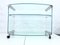 Serving Cart in Glass & Chrome by Galotti & Radice, 1970s, Image 3