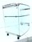 Serving Cart in Glass & Chrome by Galotti & Radice, 1970s, Image 7