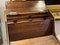 Edwardian Oak Stationary Box with Fitted Interior & Drawers 11