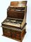 Edwardian Oak Stationary Box with Fitted Interior & Drawers 1
