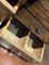 Edwardianischer Schreibkasten aus Eiche mit Einbauschrank & Schubladen 12