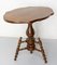 French Elm Gueridon or Side Table with Turned Feet, 1920s, Image 4