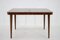 Extendable Dining Table in Walnut attributed to Up Zavody, Former Czechoslovakia, 1950s 2