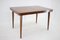 Extendable Dining Table in Walnut attributed to Up Zavody, Former Czechoslovakia, 1950s 4