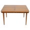 Extendable Dining Table in Walnut attributed to Up Zavody, Former Czechoslovakia, 1950s, Image 1