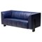 Isu Sofa in Blue Leather by Shigeru Uchida, 1995 1