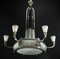 Vintage Art Deco Chandelier, 1930s 2