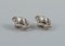 Ear Clips in Sterling Silver from Georg Jensen, 2000, Set of 2, Image 2