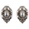 Ear Clips in Sterling Silver from Georg Jensen, 2000, Set of 2, Image 1