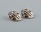 Ear Clips in Sterling Silver from Georg Jensen, 2000, Set of 2, Image 4