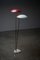 Duo Brass Stem with Coloured Shades Floor Lamp, 1950s, Image 4