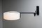 Lámpara de pared con brazo giratorio de Cosack Leuchten, años 60, Imagen 9