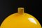 Lampada da tavolo nr. 1108 con supporto in frassino e sfera in vetro giallo attribuita a Luxus Sweden, anni '60, Immagine 4