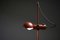 Petrol Red Floor Lamp attributed to Raul Barbieri & Giorgio Maranelli for Tronconi, 1970s 7