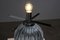 Lampe de Bureau Champignon en Verre de Murano, 1950s 9