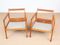 Mid-Century Modern Danish Model 110 Lounge Chairs by Ole Wanscher for France & Son, 1951, Set of 2, Image 14