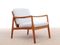 Dänische Mid-Century Modern Lounge Stühle Modell 110 von Ole Wanscher für France & Son, 1951, 2er Set 3