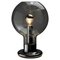 Lámpara de mesa esférica de vidrio era espacial atribuida a Cosack, años 60, Imagen 1