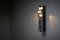 Long Space Age Wandlampe aus Chrom mit Reflektor von Cosack Leuchten, 1950er 9