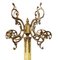 Napoleon III Coat Rack in Brass and Onyx 2